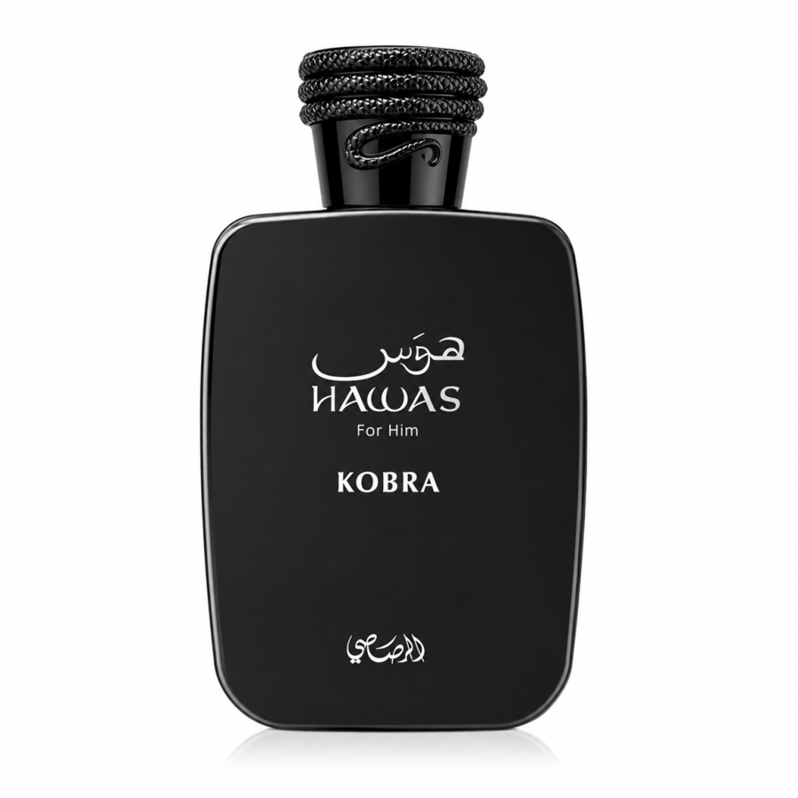 عطر الرصاصي هوس كوبرا للرجال أو دو بارفيوم 100 مل | Rasasi Hawas Kobra EDP 100ml