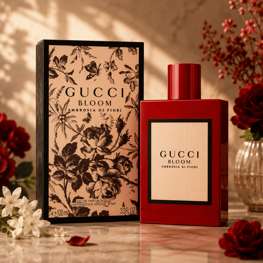 عطر قوتشي بلوم أمبروسيا دي فيوري للنساء 100 مل – أو دو بارفيوم | Gucci Bloom Ambrosia di Fiori Eau de Parfum 100ml