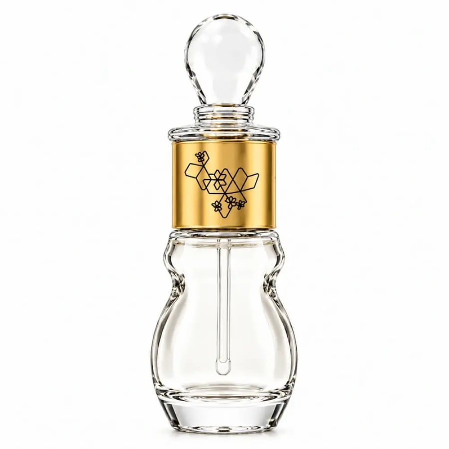 زيت عطري أجمل مسك روز للجنسين مركز 12 مل | Ajmal Musk Rose Concentrated Perfume Oil 12ml