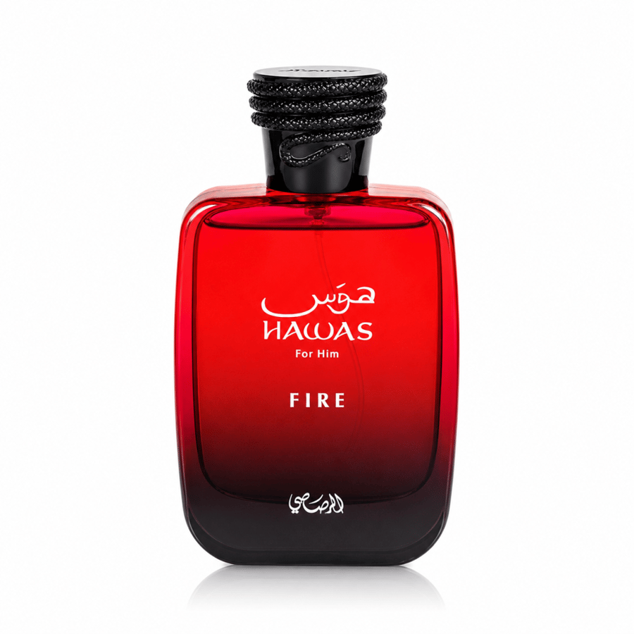 عطر الرصاصي هوس فاير للرجال أو دو بارفيوم 100 مل | Rasasi Hawas Fire EDP 100ml