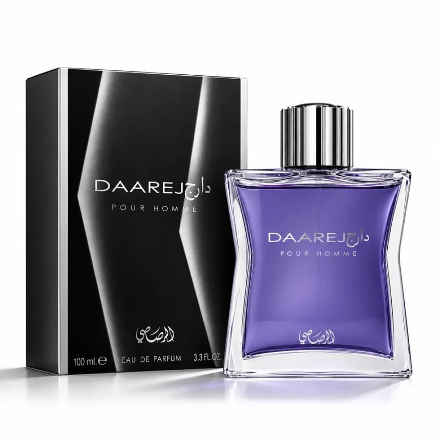 عطر الرصاصي دارج للرجال أو دو بارفيوم 100 مل | Rasasi Daarej Pour Homme EDP 100ml