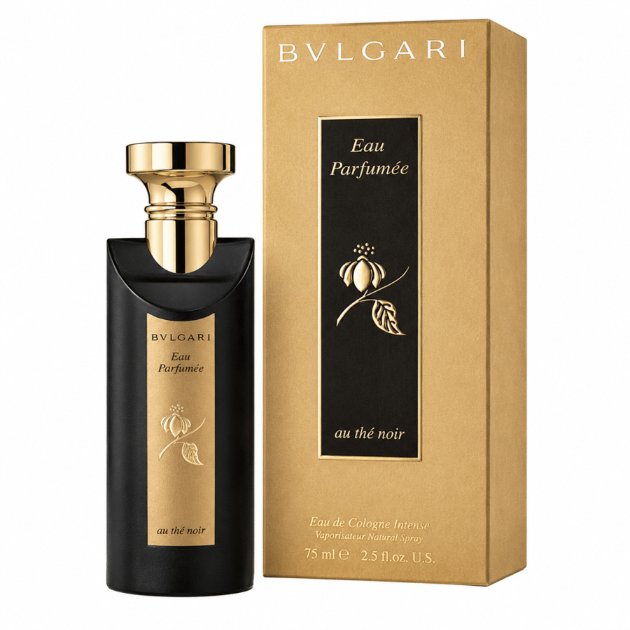 عطر بولغاري أو بارفومي أو ذا نوير إنتنس للجنسين أو دو كولون 75 مل | BVLGARI Eau Parfumée au Thé Noir Intense EDC 75ml