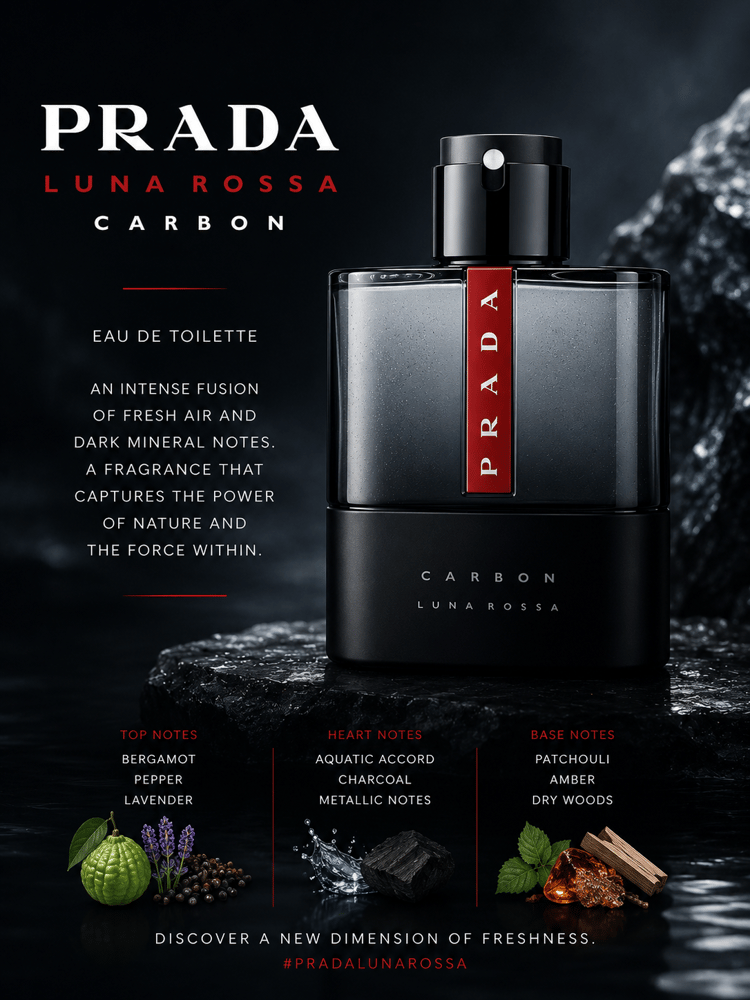 برادا لونا روسا كاربون - Prada Luna Rossa Carbon Eau De Toilette