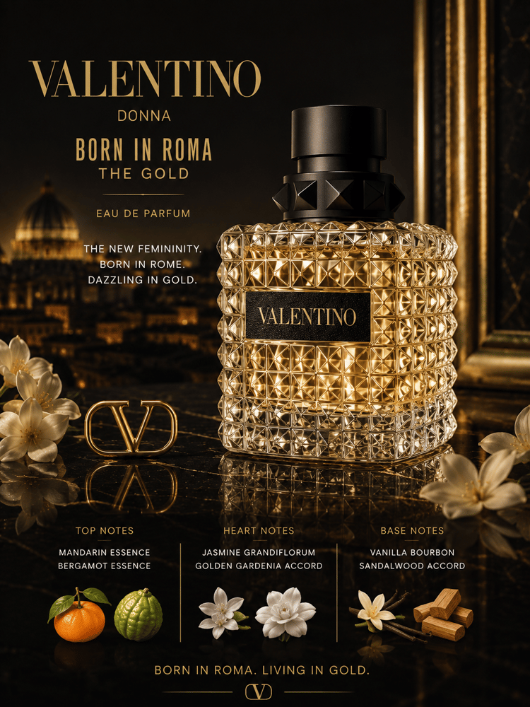 فالنتينو دونا بورن إن روما ذا جولد - Valentino Donna Born In Roma The Gold Eau De Parfum