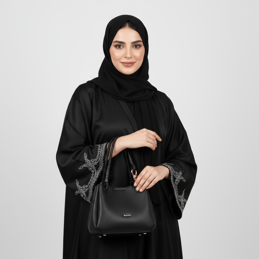 Elegant women's leather handbag from Bagco