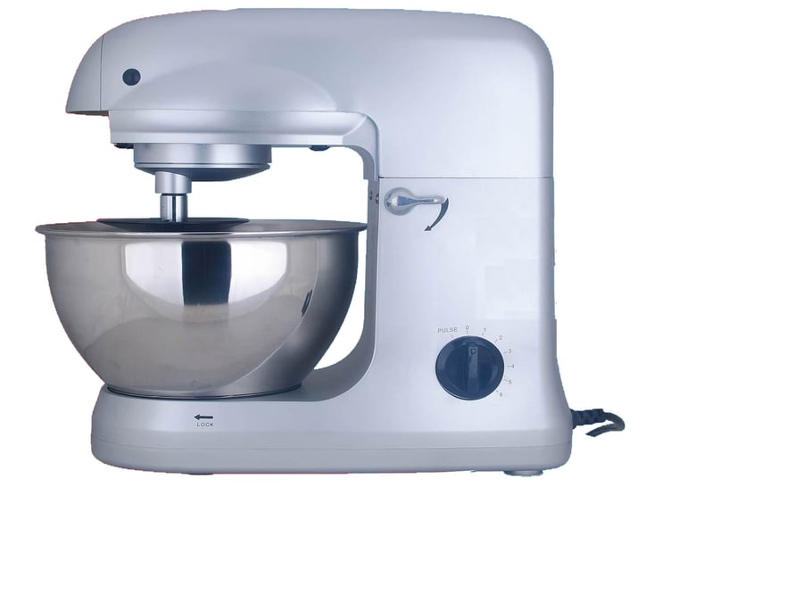 Family size dough mixer, stainless steel basin 840