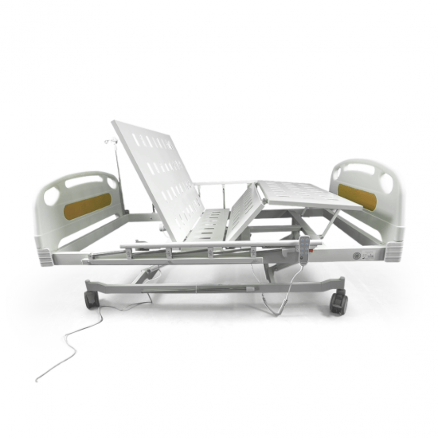 Electric bed 4 movements 120 cm aluminum sides