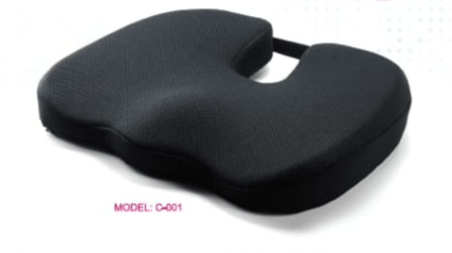 Coccyx seat cushion memory foam Relieve C-001