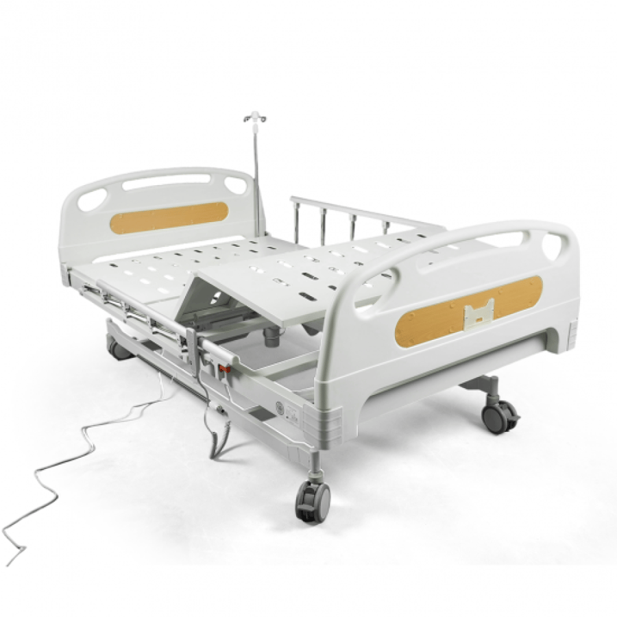 Electric bed 4 movements 120 cm aluminum sides