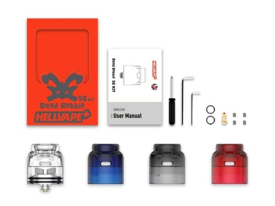 تانك هيل فيب الارنب ديد رابيت RDA أس اي | Hellvape Dead Rabbit SE RDA