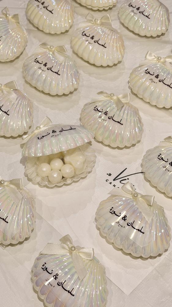 ٦ حبات اصداف فواحة اللولو