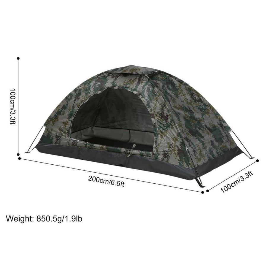 Lightweight camping tent