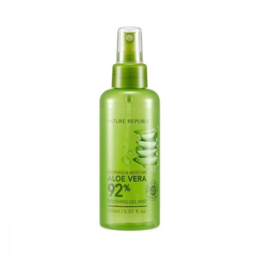 Aloe Vera Gel Spray 92 Soothing and Moisturizing for Women 150 ml
