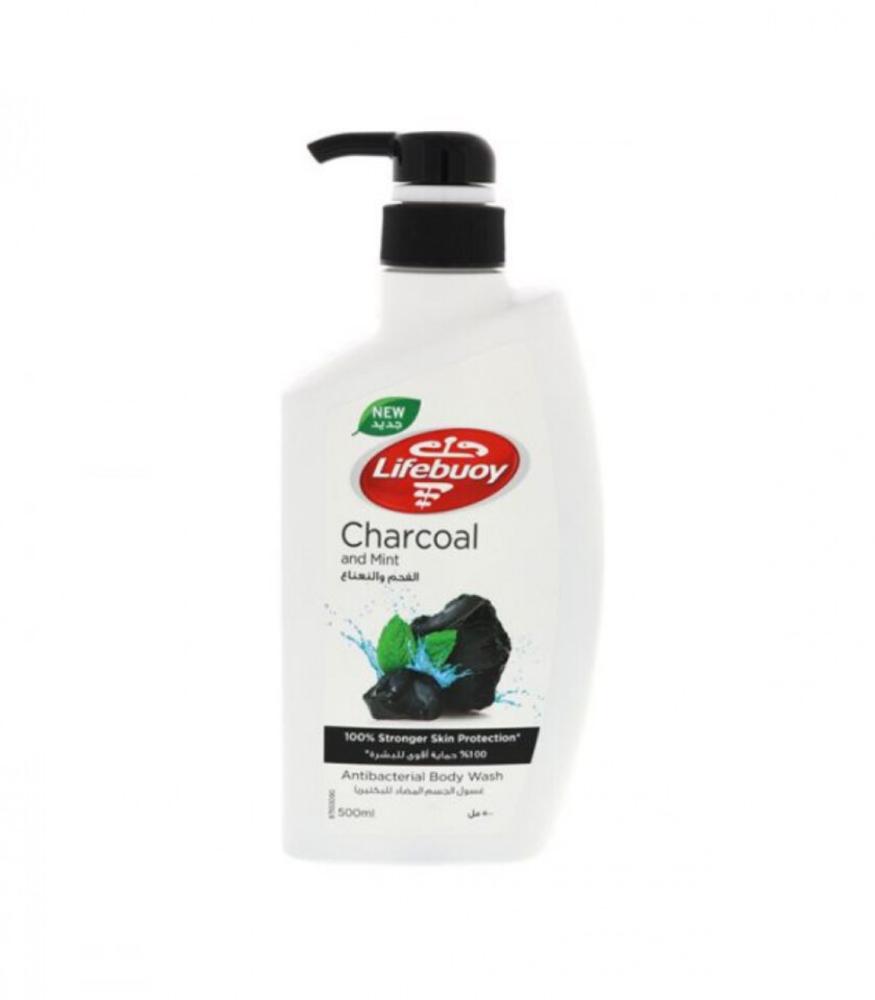 Life Boy antibacterial body wash with charcoal and mint 500 ml