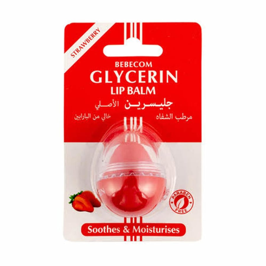 Babycom for lip care, strawberry, glycerin 10 grams