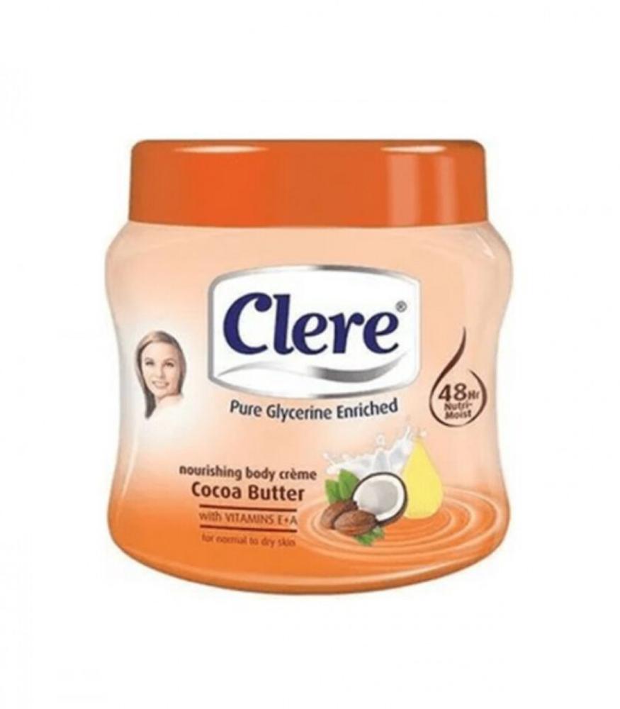 Clear body cream with cocoa butter 500 ml