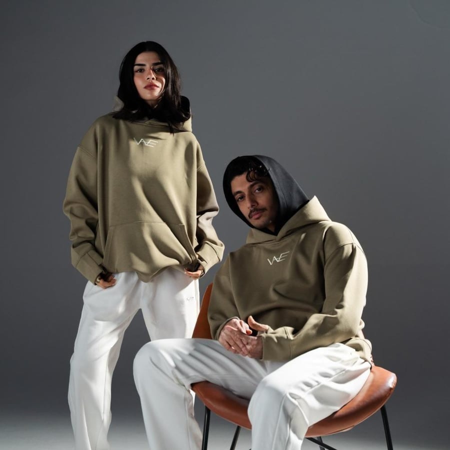 بلوفر دبل كاب زيتي فاتح - Light Green
