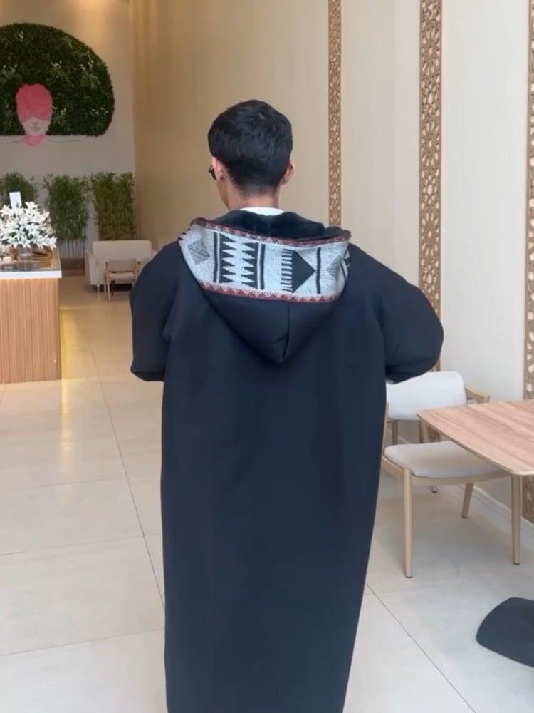 فروه شتويه بنقشة السدو
