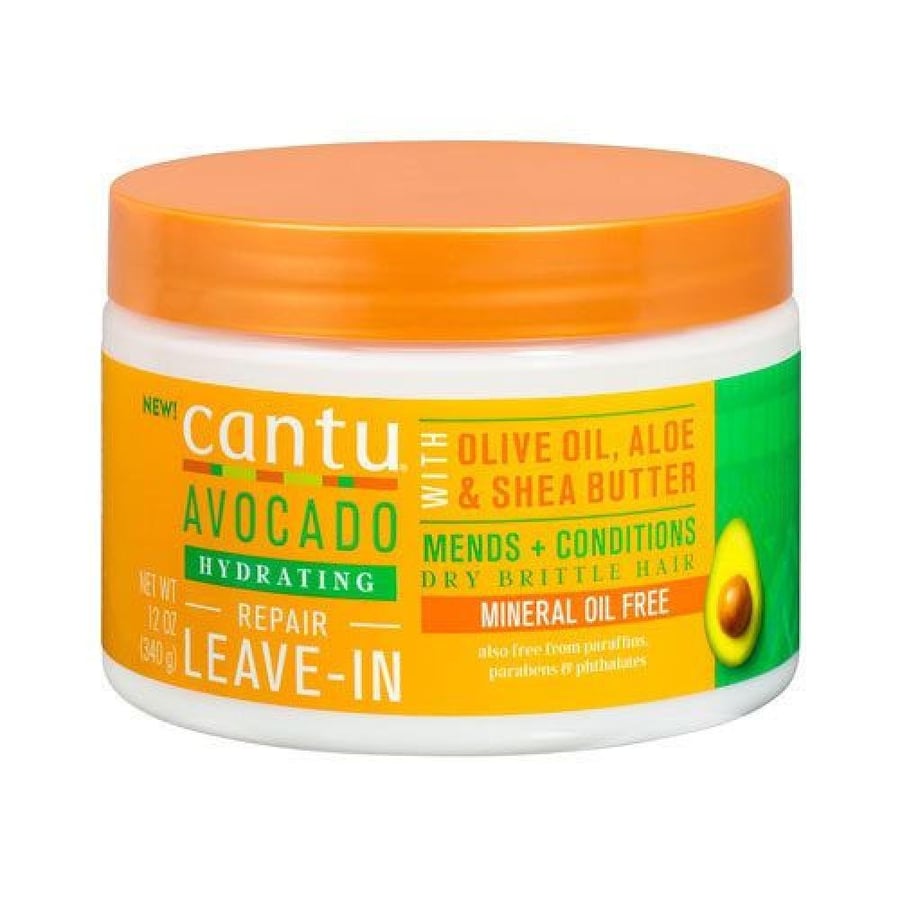 Cantu, كريم تجعيد الشعر المرطب بالأفوكادو، معالجه الشعر (340 جم)