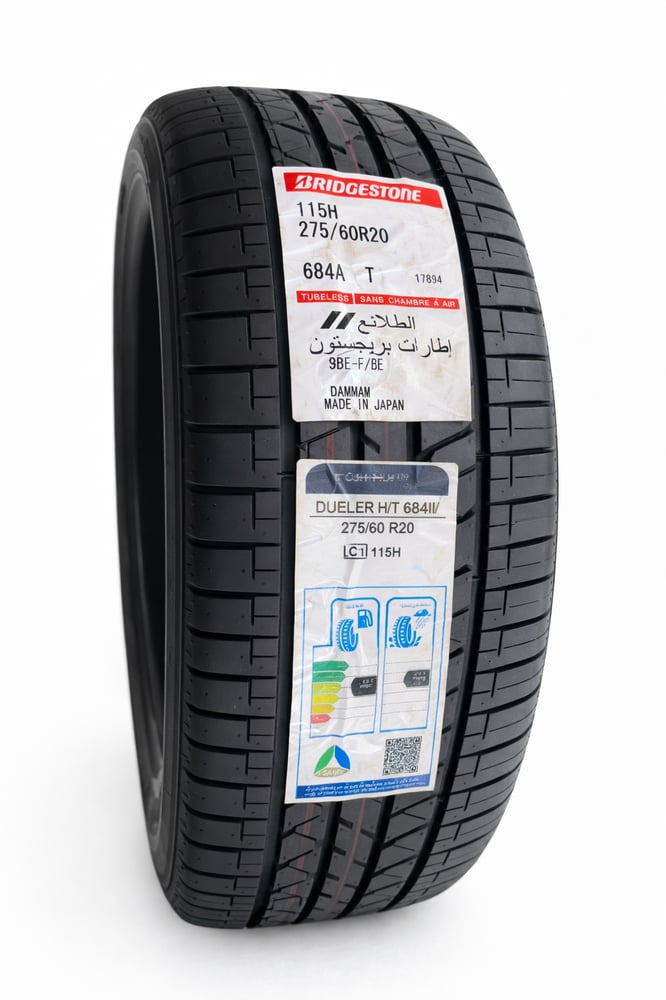 كفر bridgestone 275 60R20 ثبات عالي وأداء موثوق