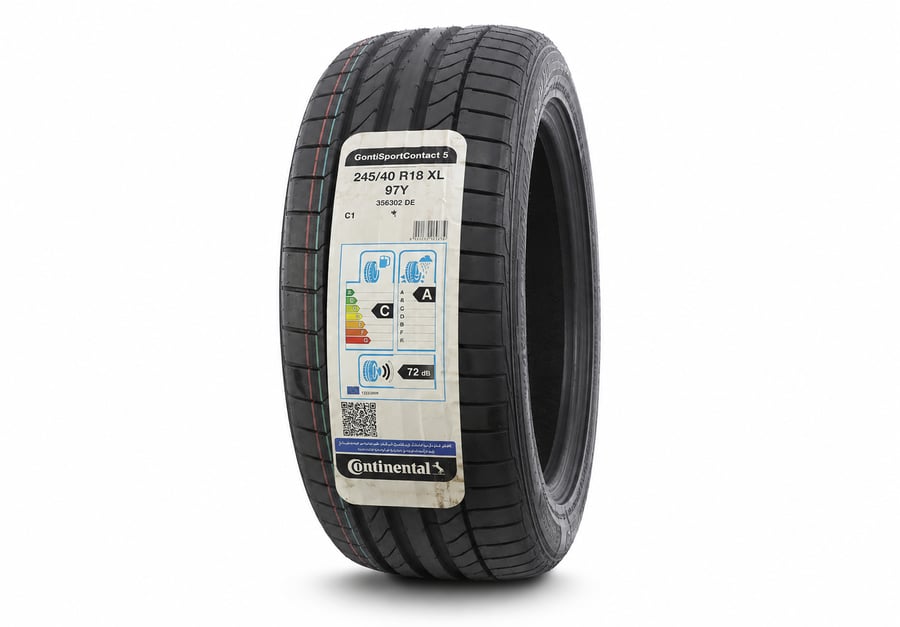 Continental SportContact 6 SSR (Run Flat) 235/40R18 95Y