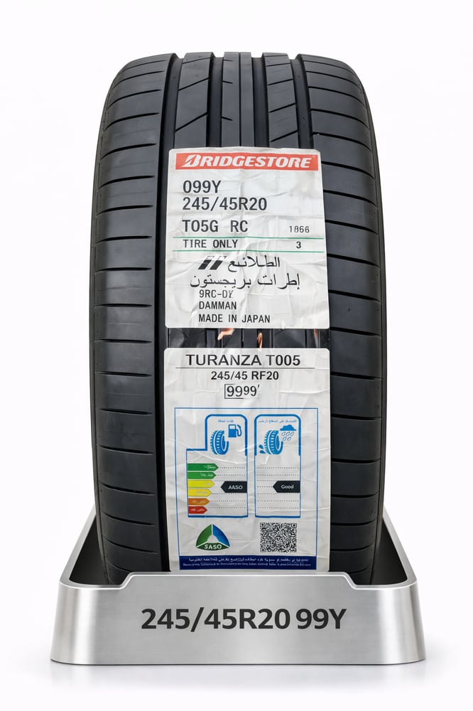 كفر bridgestone 245 45R20 ثبات عالي وأداء موثوق