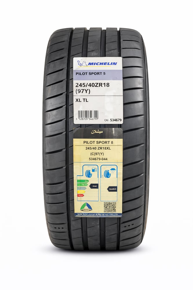 كفر Michelin 245 40R18 قيادة مريحة وتماسك ممتاز