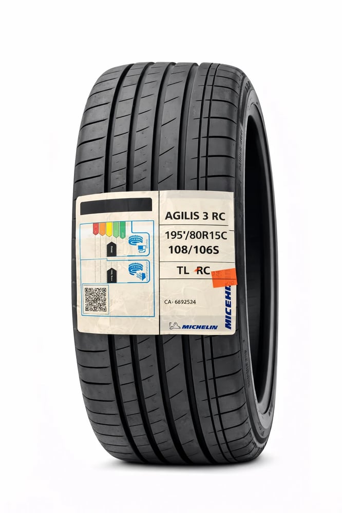 كفر Michelin 195 80R15 قيادة مريحة وتماسك ممتاز