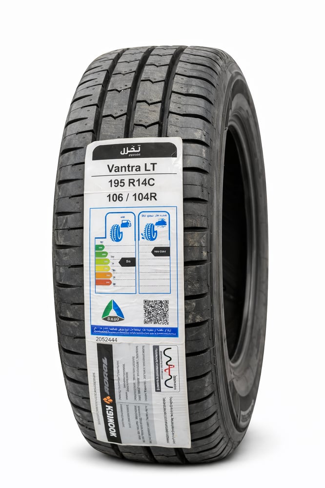 كفر Hankook 195R14 جودة عالية وثبات ممتاز