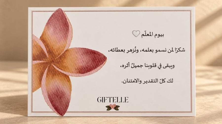 هدية يوم المعلّم - مسك 10مل