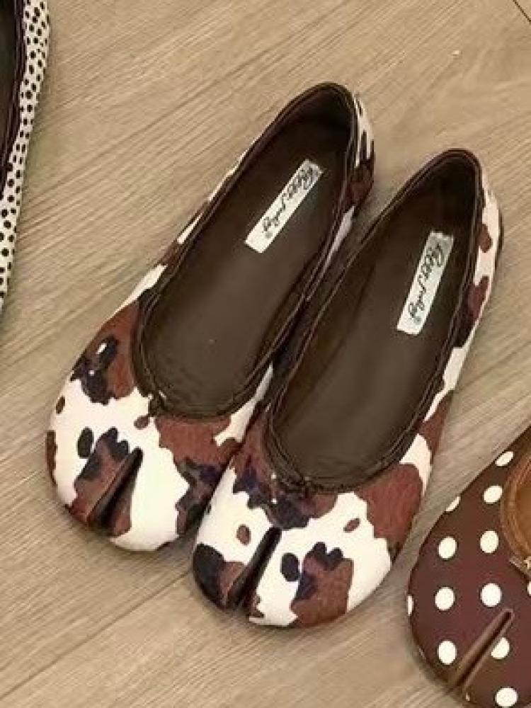 polka dot flats