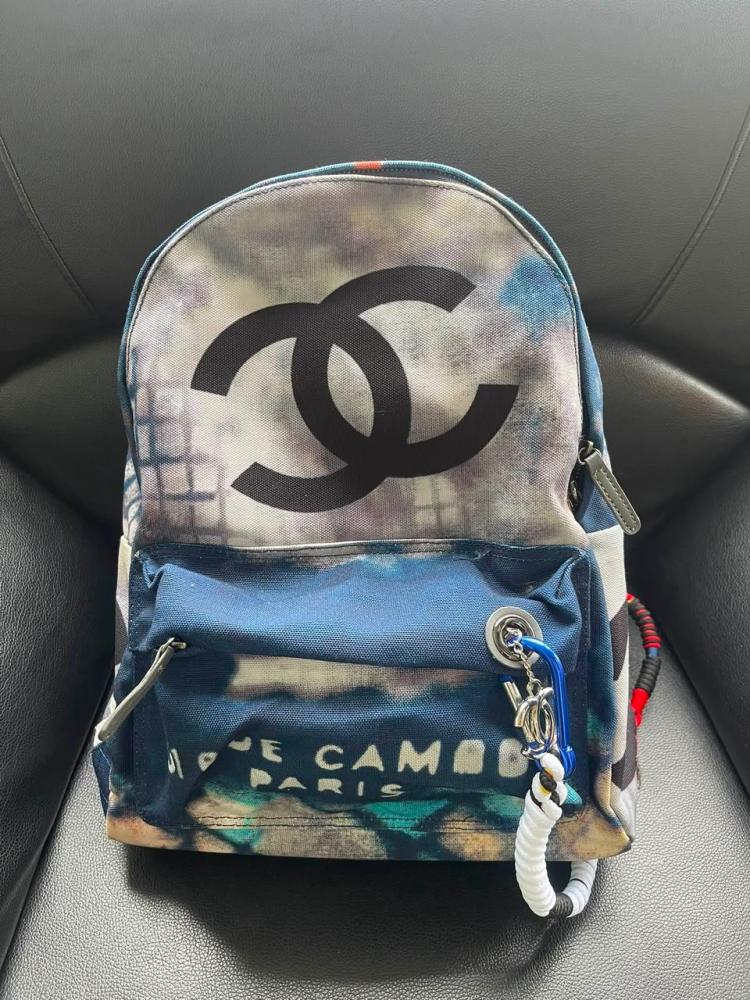 Chanel Graffiti Backpack vintage 2014