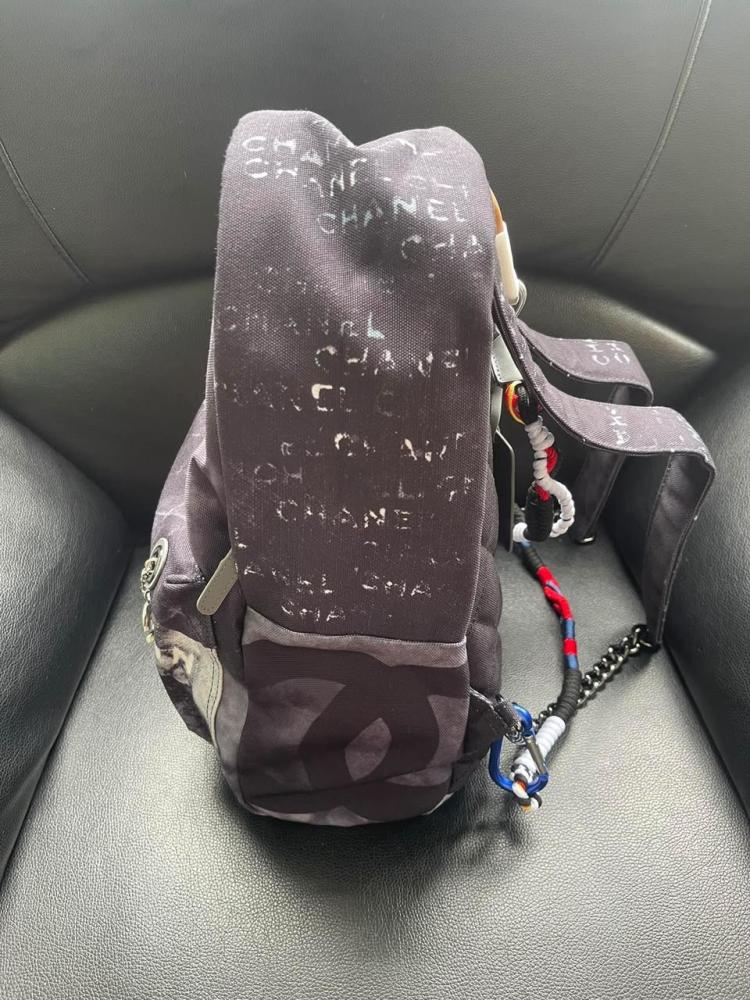 Chanel Graffiti Backpack vintage 2014