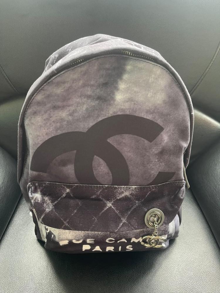 Chanel Graffiti Backpack vintage 2014