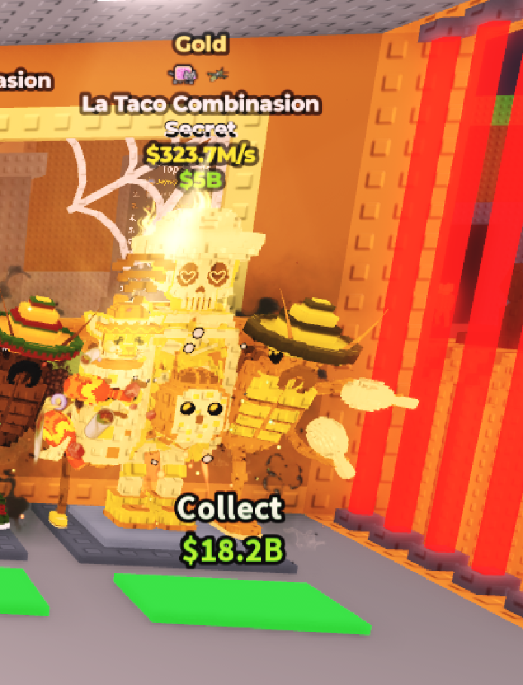 la taco combinasion GOLD 323.7M/s