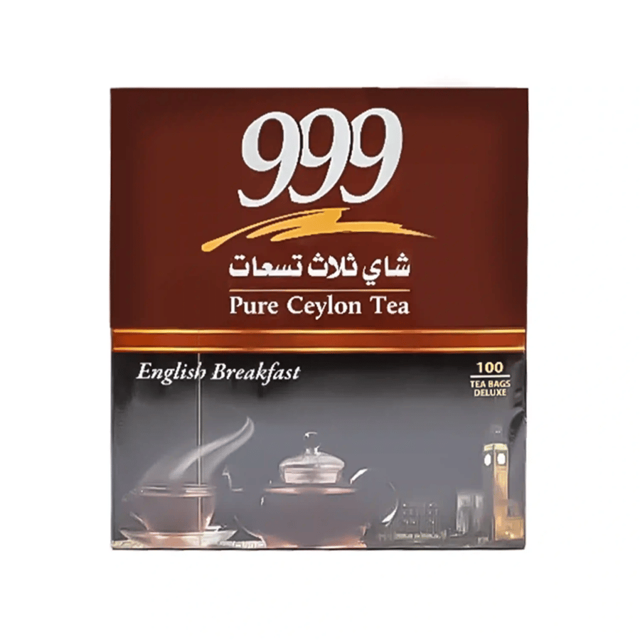 شاي 999 انجليزي 100خيط