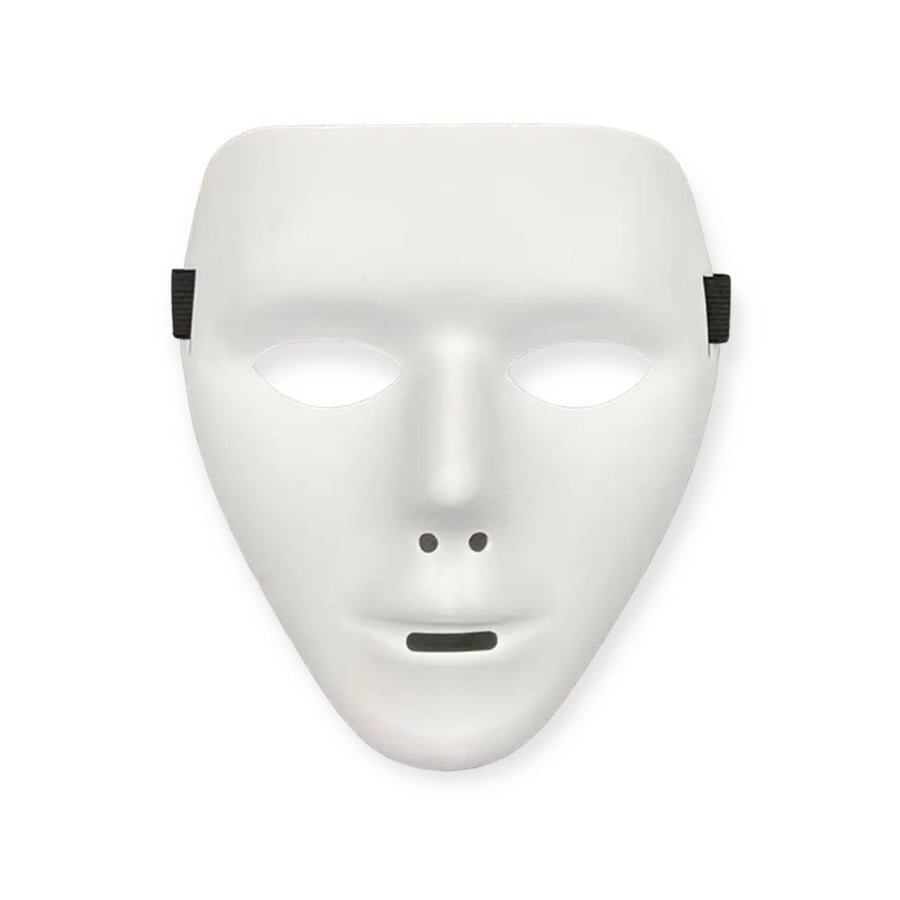 White mask