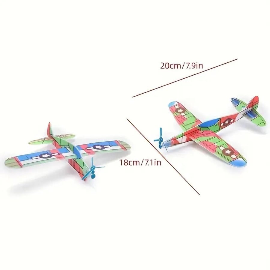 Large foam plane in various shapes