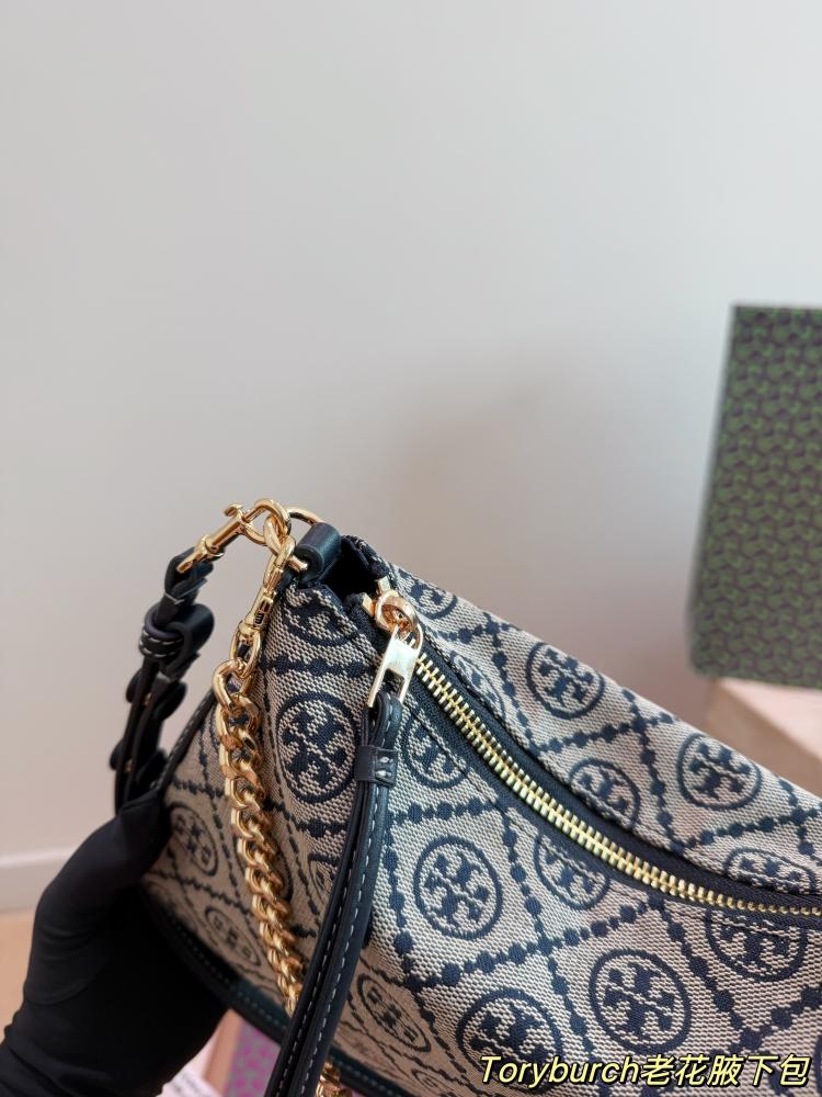 شنطة توري بورش T Monogram Hobo - تي مونوغرام هوبو نسائية