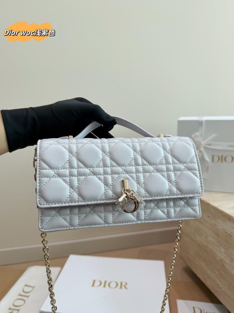 شنطة ديور ميس Miss بنفسجي فاتح
