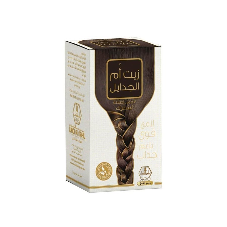 وادي النحل زيت شعر 125 مل ام الجدايل