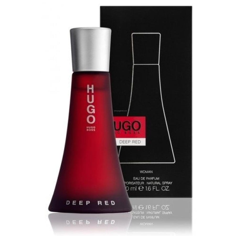 عطر هوغو بوس ديب رد النسائي او دو بارفيوم 90مل