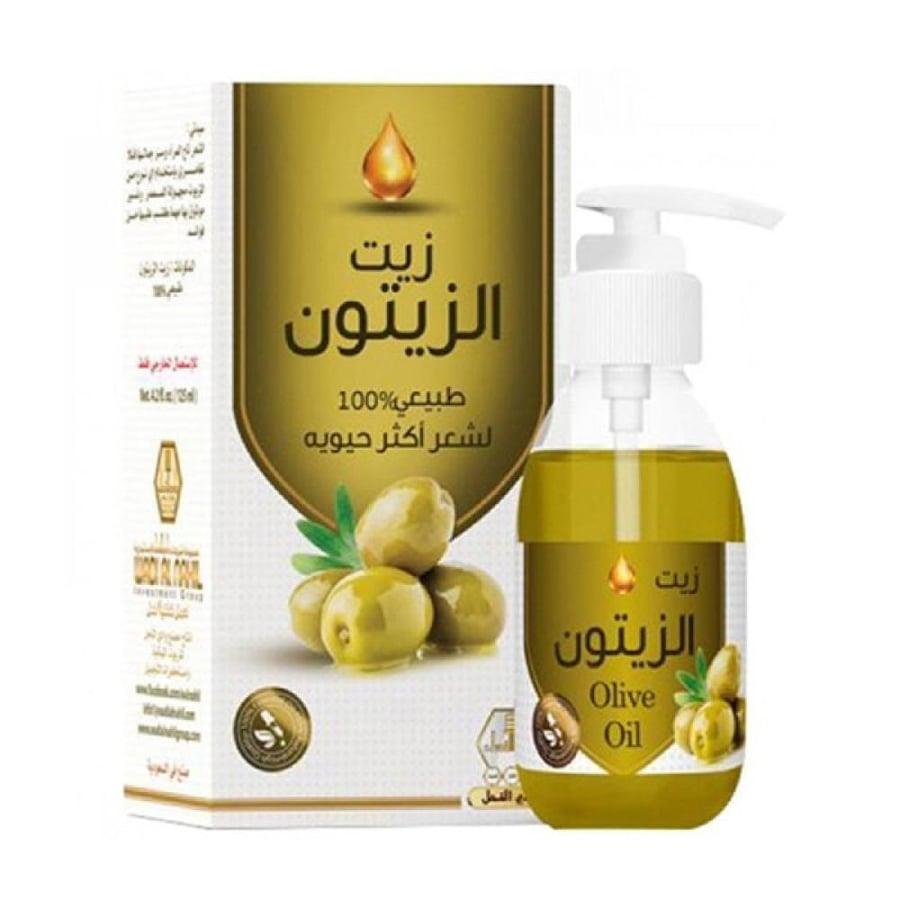 وادي النحل زيت شعر 125 مل بالزيتون