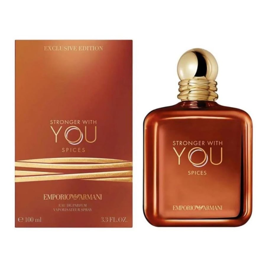 عطر ارماني سترونجر ويذ يو سبايسز الرجالي او دو بارفيوم 100مل