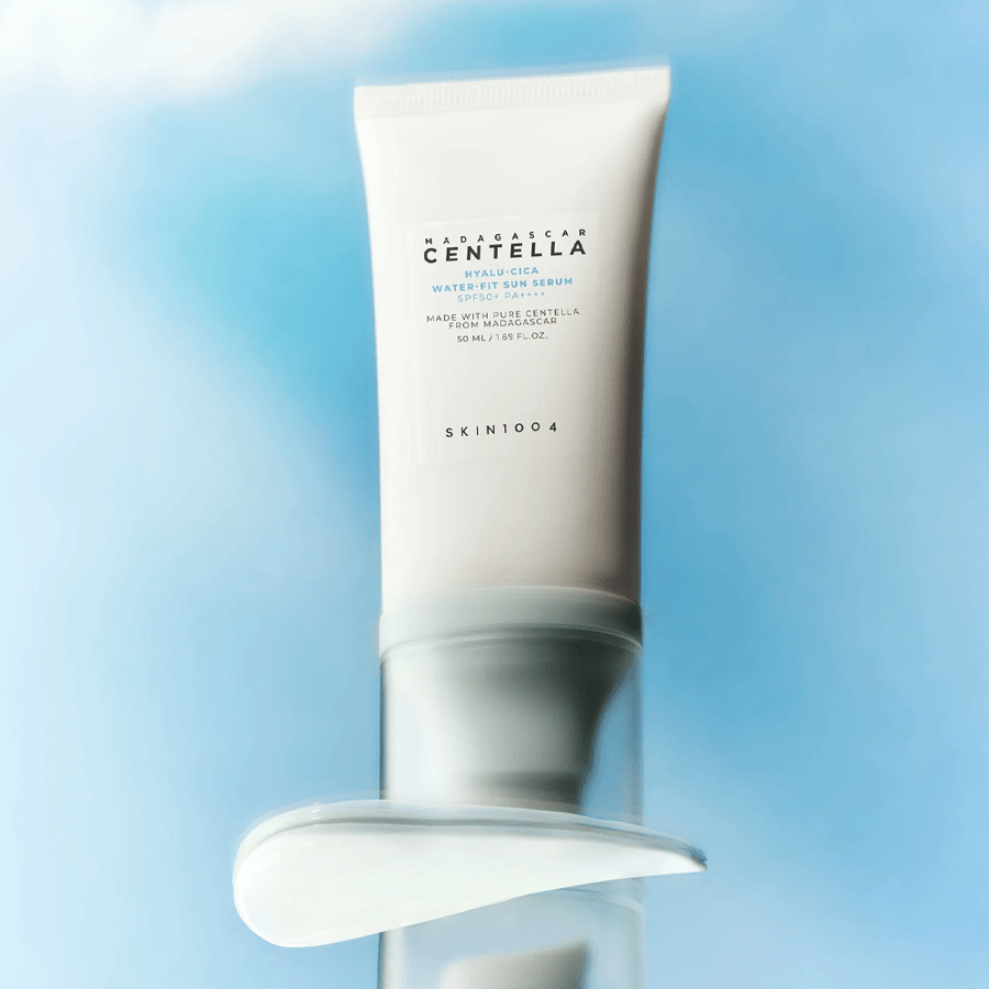 سيروم واقي شمس مدغشقر سينتيلا هيالو-سيكا ووتر فيت SPF50+ من سكين1004 - 50مل