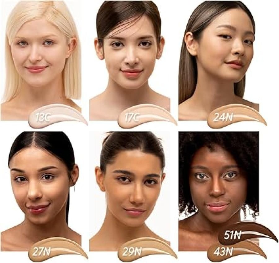 كريم اساس تيرتير بعامل حماية SPF40 درجات متعددة