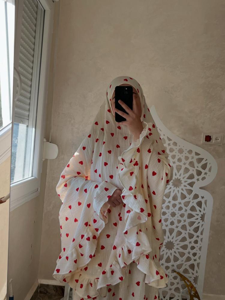 طقم صلاة قلوب