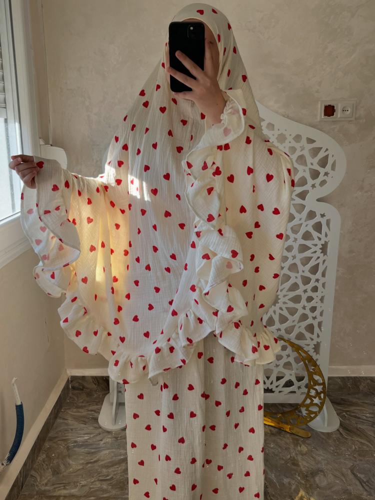 طقم صلاة قلوب
