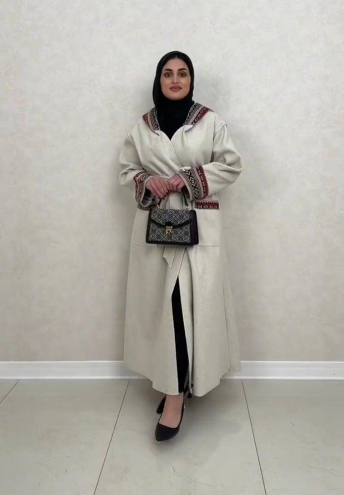 عبايه سدو تراثي معا قبعه