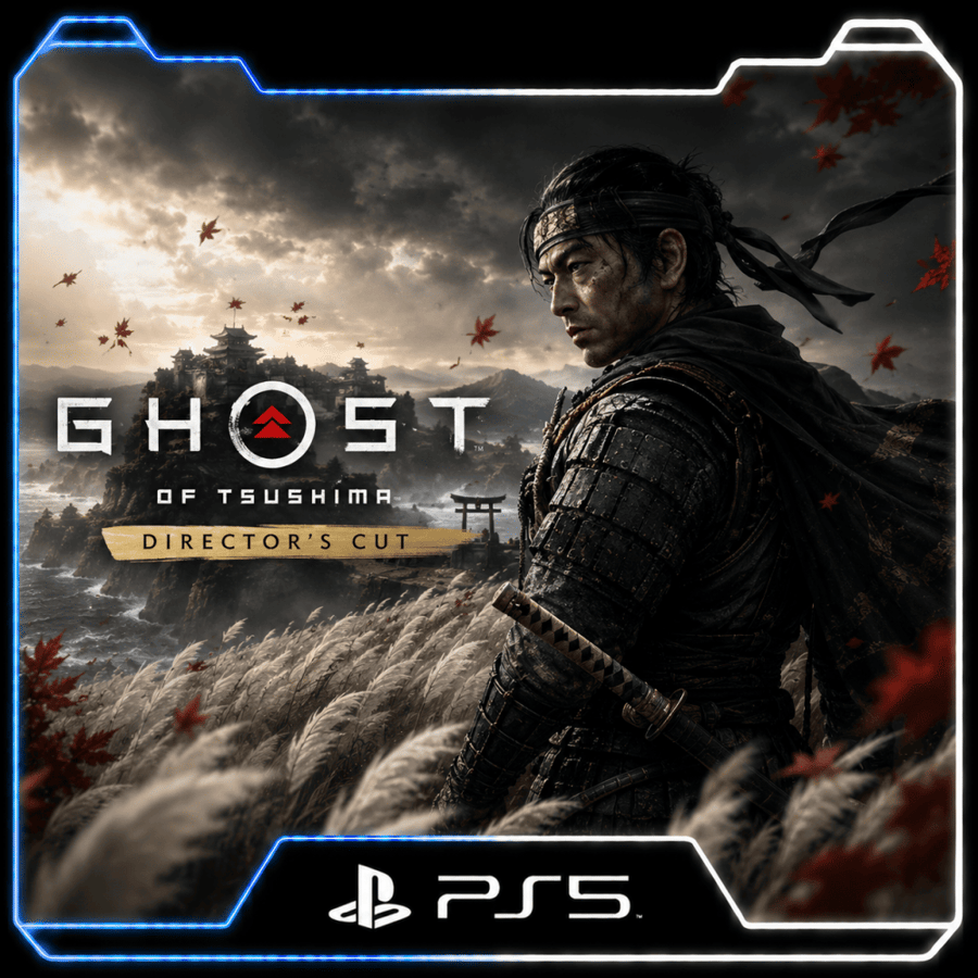 Ghost of Tsushima DIRECTOR'S CUT سوني 5 (تلعب بحسابك)